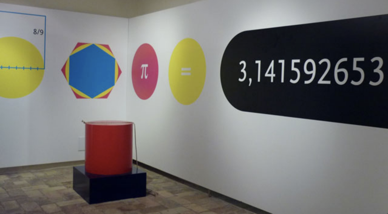 Representation dedicated to the Greek Pi