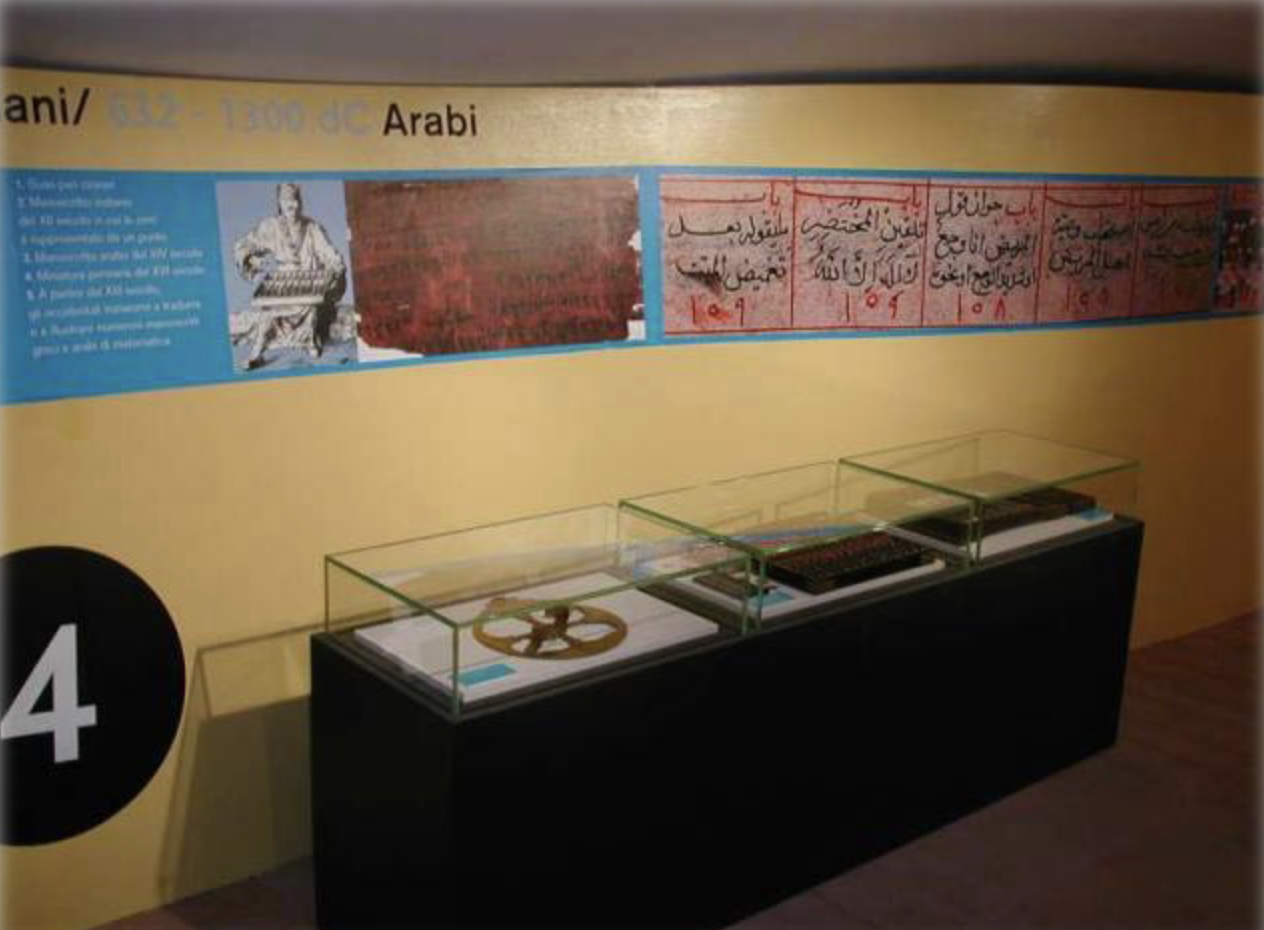Section of the museum dedicated to Arabs