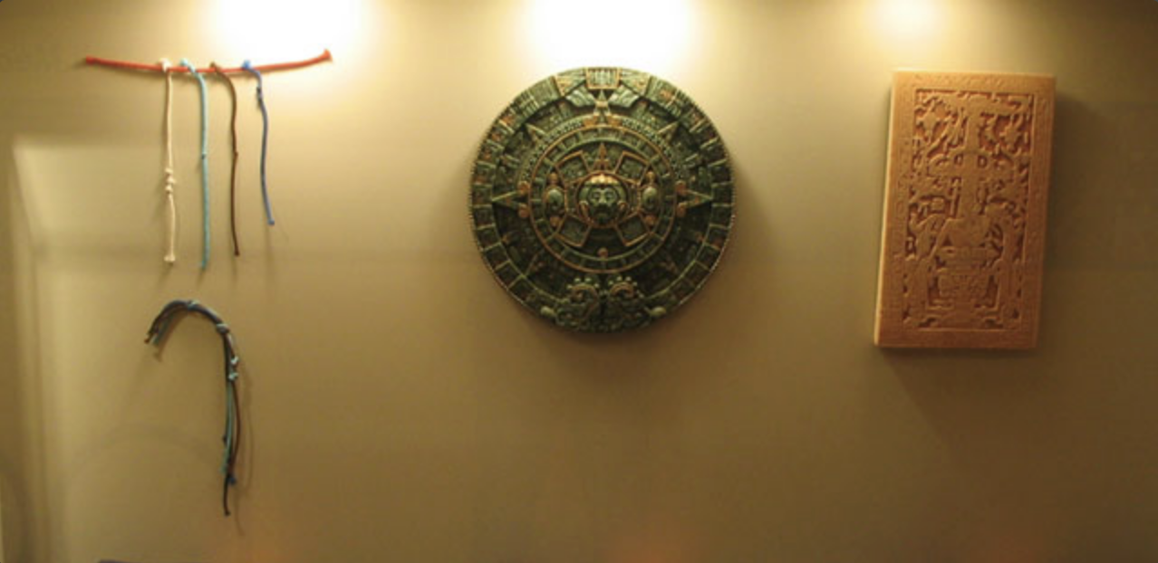 Section of the museum dedicated to Maya, Inca and Aztechi