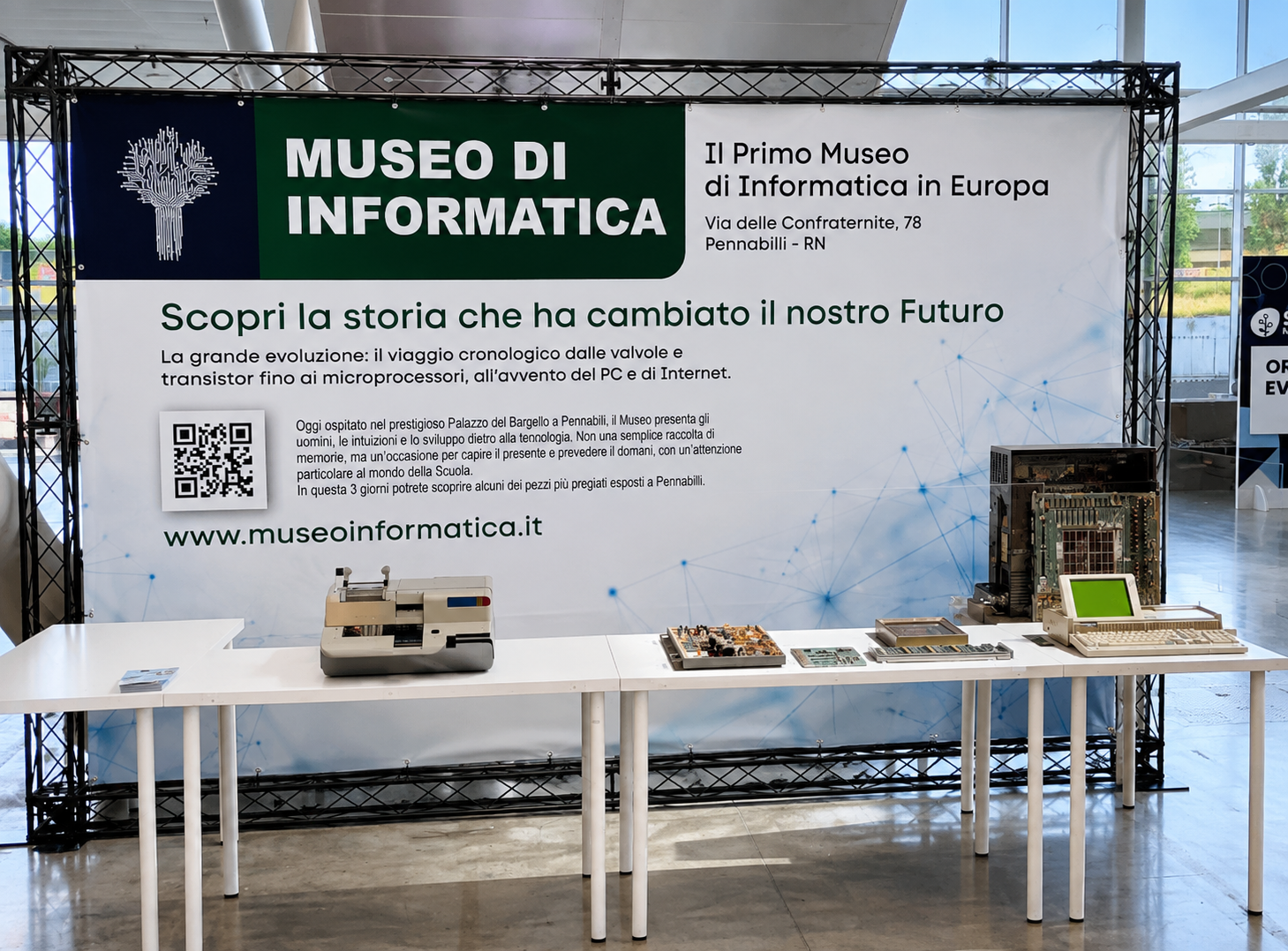 Il Museo di informatica di Pennabilli a We Make Future a Bologna