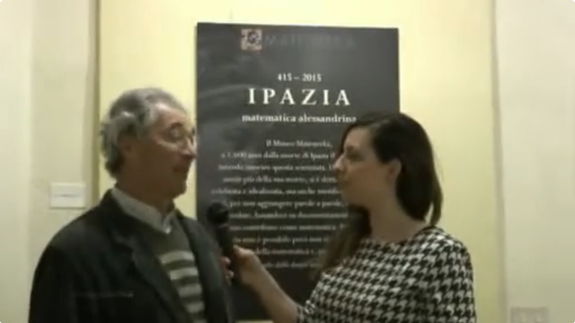 Interview with Museum director Renzo Baldoni
