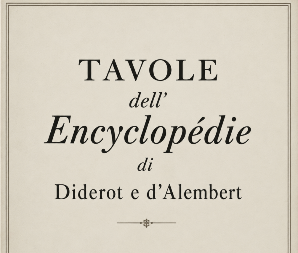 La matematica nell’Encyclopédie di Diderot e d’Alembert